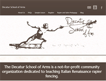 Tablet Screenshot of decaturschoolofarms.com